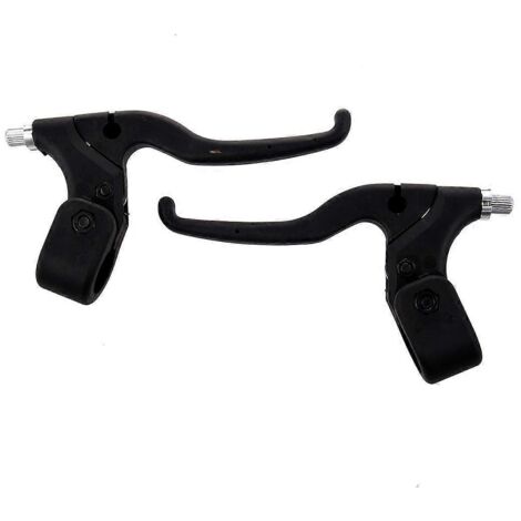 Leviers de frein avant et arrière de rechange pour vélo, noirs (1/5)