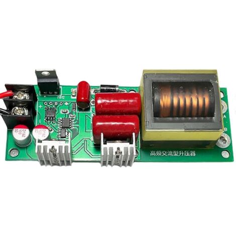 Convertisseur élévateur de tension CA haute fréquence 12 V/24 V vers 1 kV/2 kV - Vert (1/5)