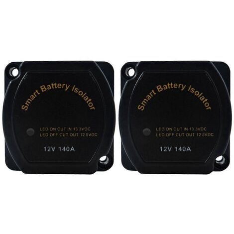 Relais isolateur de batterie sensible à la tension 12 V 140 A (1/5)