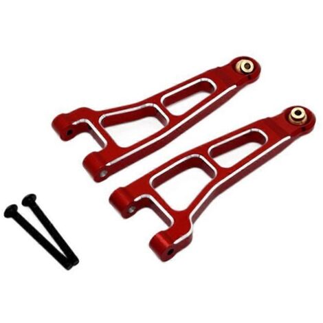 Kit de bras oscillant avant de mise à niveau pour voiture RC 1/12 UD1201 Rouge-- (1/5)