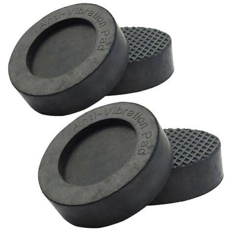 Patins anti-vibrations pour machine à laver, patins en caoutchouc, lot de 4. (1/5)
