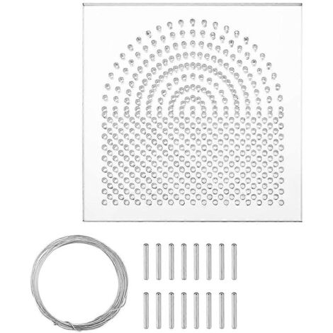 Gabarit de cintrage de fil métallique, éléments de fil, organisateur de fil dentaire avec chevilles métalliques -- (1/5)