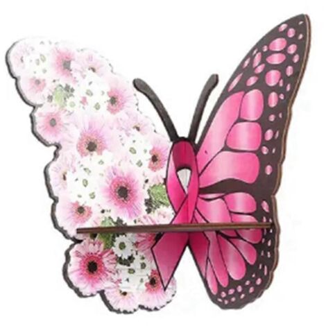 Étagère d'angle murale en forme de papillon C-- (1/5)