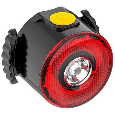 Feu arrière de vélo rechargeable par USB, feu arrière de vélo --- (1/5)
