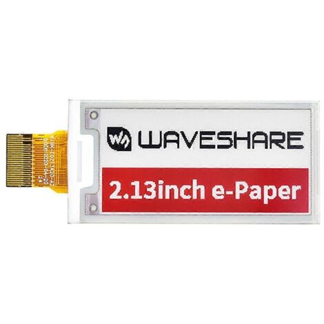 Écran à encre de 2,13 pouces, 250 x 122 pixels, SPI Eink Raw Display-- (1/5)