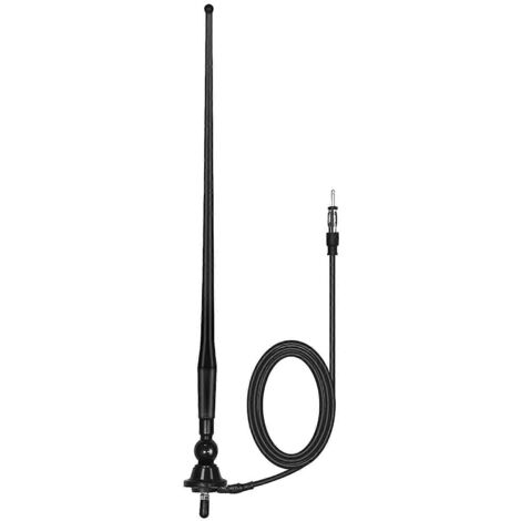 Antenne FM/AM flexible en caoutchouc pour voiture, VTT, UTV, RZR, SPA, yacht (1/5)