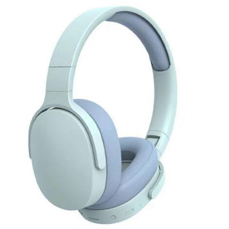 Casque Bluetooth sans fil avec bandeau 2961, casque sport bleu clair (1/5)