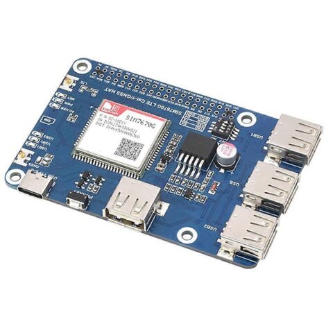 Modul Sim7670g Module SIM7670G pour carte d'extension LTE Cat-1/GNSS/USB--