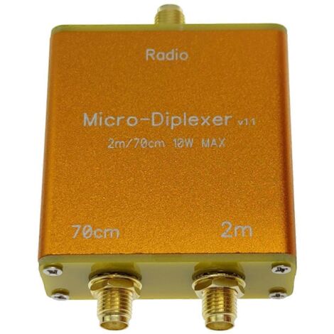 Filtre duplex micro-multiplexeur 10 W V/U 2 m 70 cm (avec boîtier) (1/5)