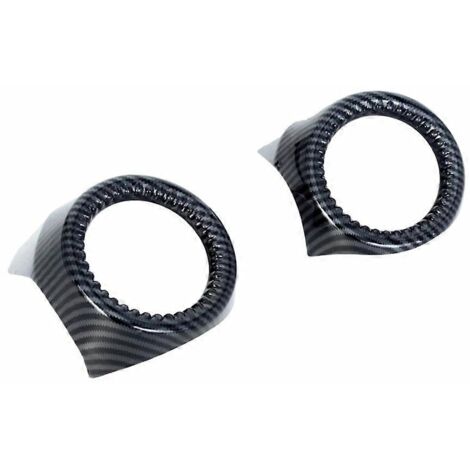 Garniture de cache de ventilation latérale centrale en fibre de carbone-- (1/5)
