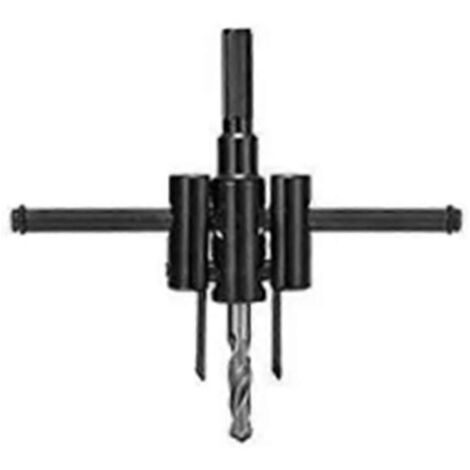 Outil de coupe de trous circulaires en bois réglable, diamètre 30-120 mm (1/5)