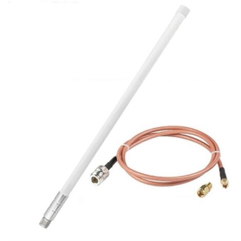 Antenne LoRa 12 dBi 915 MHz, connecteur N femelle, câbles KSR195, usage extérieur (1/5)