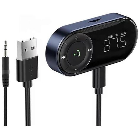 Émetteur-récepteur FM Bluetooth 5.2 pour voiture -- (1/5)