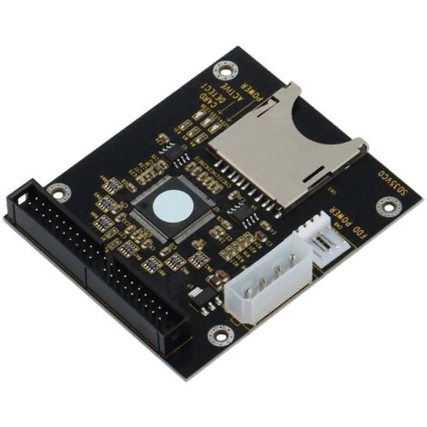 Carte adaptatrice IDE SD 3,5 pouces 40 broches mâle vers IDE 40P-- (1/5)