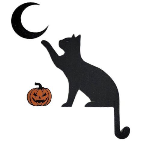 Cadre de porte pour chat en métal mignon, décoration d'angle B-- (1/5)