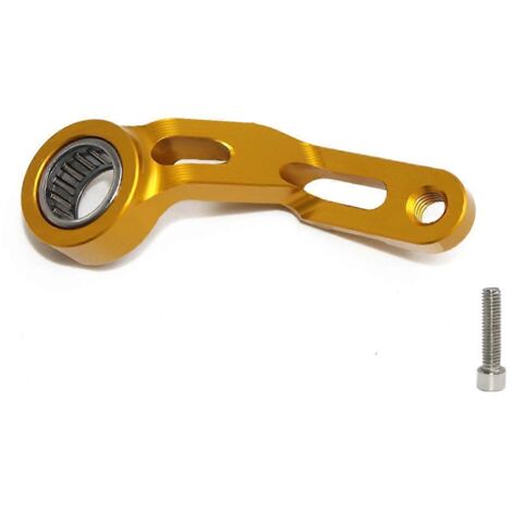 Stabilisateur de levier de vitesse pour moto, jaune (1/5)