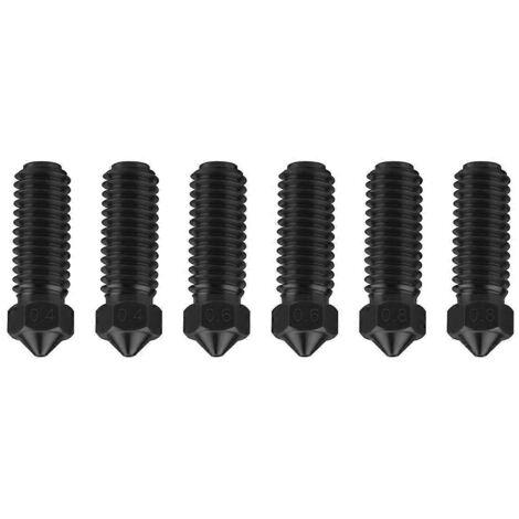 Lot de 6 buses pour extrudeuse à filetage Hotend de 3 pouces -- (1/5)