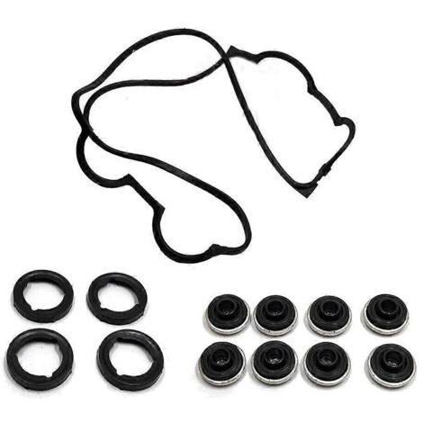 Kit de joints de cache-culbuteurs et œillets d'étanchéité pour puits de bougies d'allumage pour voiture-- (1/5)