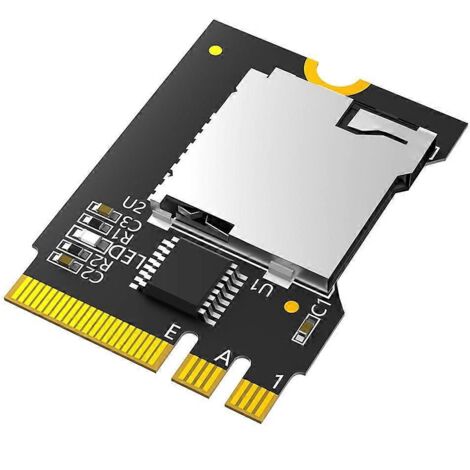 Nouvelle version de la carte microSD, adaptateur TF SDHC SDXC vers clé NGFF AE -- (1/5)
