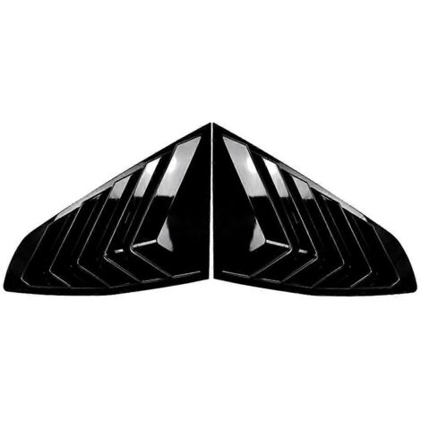 Garniture de volets, persiennes et stores de lunette arrière pour noir brillant -- (1/5)