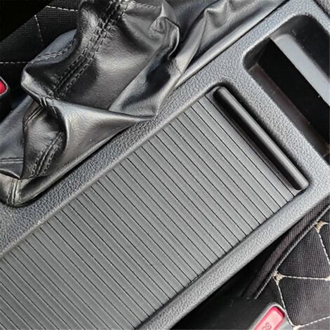 Cache-gobelet coulissant à roulettes pour console centrale de voiture -- (1/5)