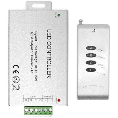 Contrôleur LED 12A, contrôleur RGB à 4 touches, module RF sans fil (1/5)