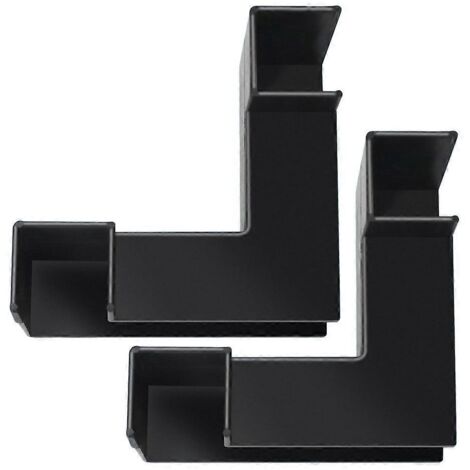 Lot de 2 cachettes pour crevettes en forme de grotte, tunnel pour aquarium, à insérer dans un coin de l'aquarium. (1/5)