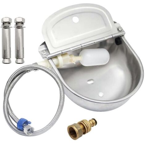 Distributeur d'eau automatique pour chiens, distributeur de gamelle d'eau pour chiens --- (1/5)