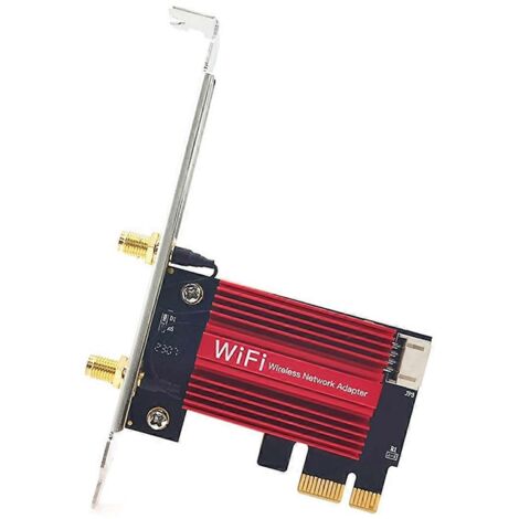 Carte WiFi6E QCNFA765, adaptateur sans fil PCIe 5970M triple bande (1/5)