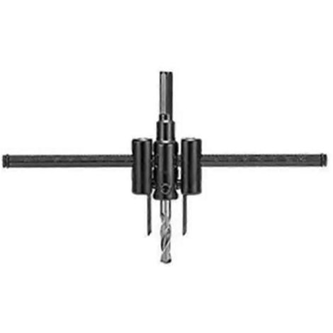 Outil de coupe de trous circulaires en bois réglable, diamètre 30-200 mm (1/5)