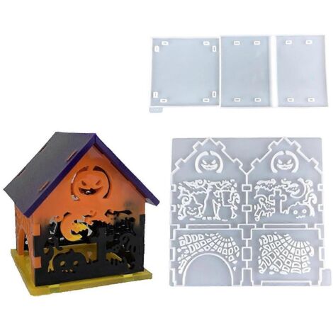 Moules en résine pour la maison, citrouilles d'Halloween -- (1/5)