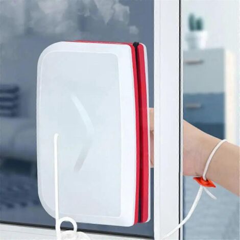 Nettoyeur magnétique pour vitres rectangulaires domestiques - (1/5)