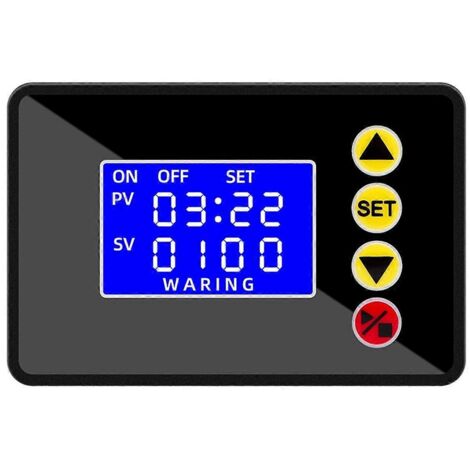 Relais de commande numérique programmable avec temporisation marche/arrêt 24 V CC (1/5)