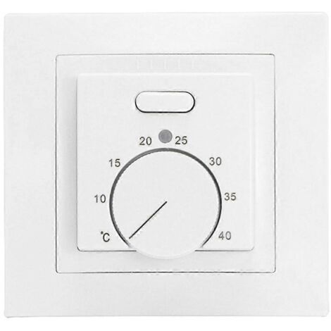 Thermostat d'ambiance MK05 pour chauffage au sol, 220 V, 16 A, blanc (1/5)