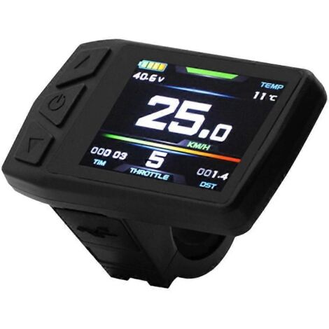 Écran LCD couleur intelligent pour vélo électrique KT TF01U 24V 36V 48V (1/5)