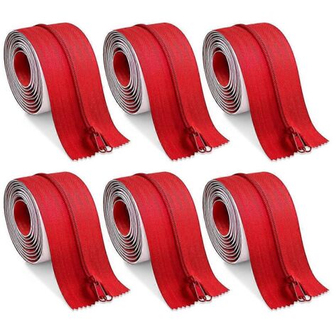 Protection de fermeture éclair autocollante instantanée pour porte -- (1/5)