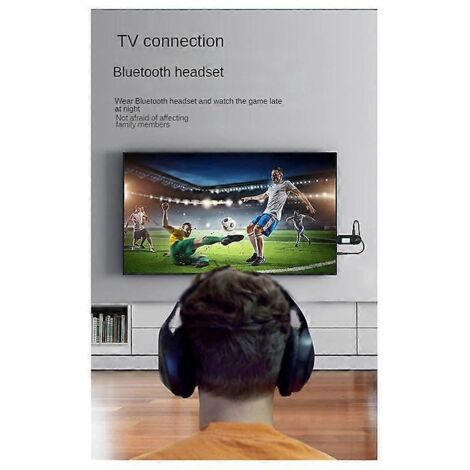 Nouvel émetteur-récepteur audio Bluetooth B15 2 en 1, adaptateur sans fil --- (1/5)