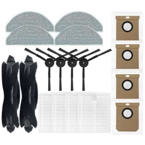 Brosse latérale principale pour balai à franges avec filtre HEPA et sac à poussière - Pour Eve (1/5)