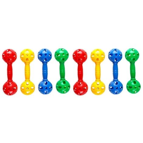 Ensemble de 8 haltères creuses soniques pour exercices de fitness (1/5)