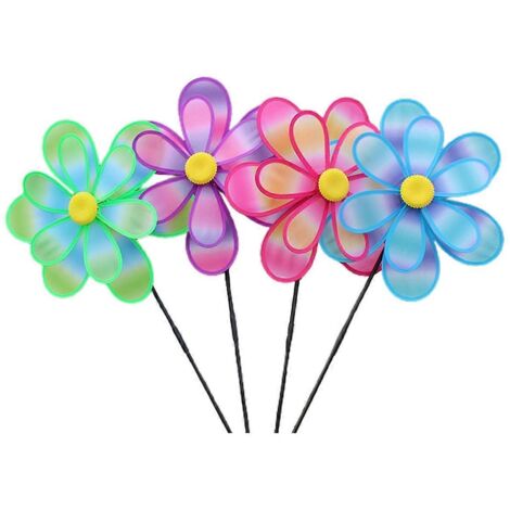 Décoration de jardin : girouette à double couche avec piquet B-- (1/5)