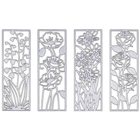 matrices de découpe en métal pour fleurs et plantes - (1/5)