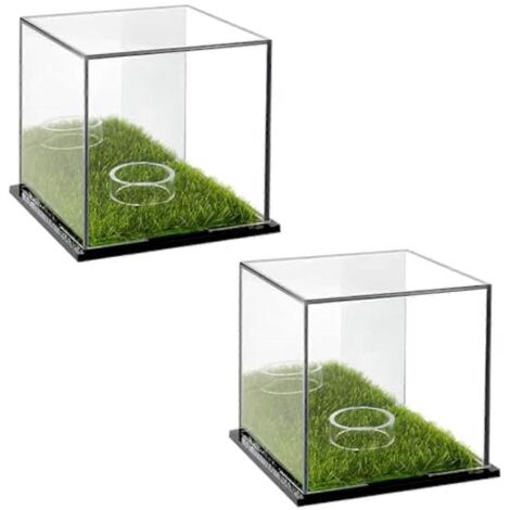 Boîte de présentation pour golf, support en acrylique transparent avec base. (1/5)