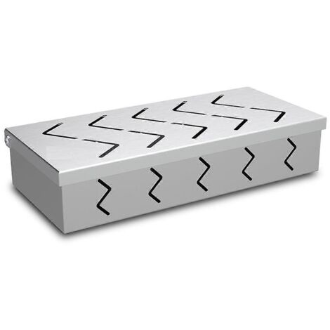 Boîte à fumoir pour barbecue, fonctionne avec des copeaux de bois, saveur barbecue fumée A-- (1/5)