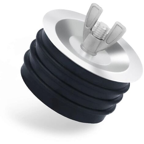 Bouchon de nettoyage d'égout de 3 pouces, bouchon de tuyau d'expansion pratique --- (1/5)