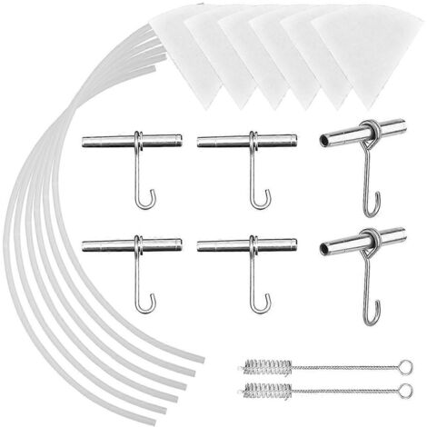 Kit de récolte de sirop d'érable avec embout de robinet en acier inoxydable pour robinet en érable (1/5)