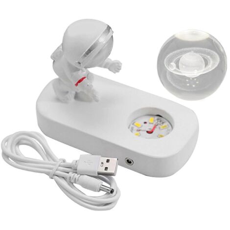 Veilleuse, Veilleuse boule de cristal Astronaut's Starry Walk, Connexion USB -- (1/5)