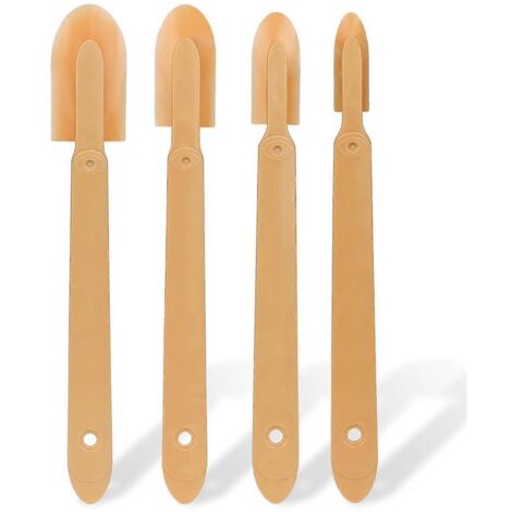 Outil pour mastic silicone, outil de retrait de mastic en 4 tailles -- (1/5)