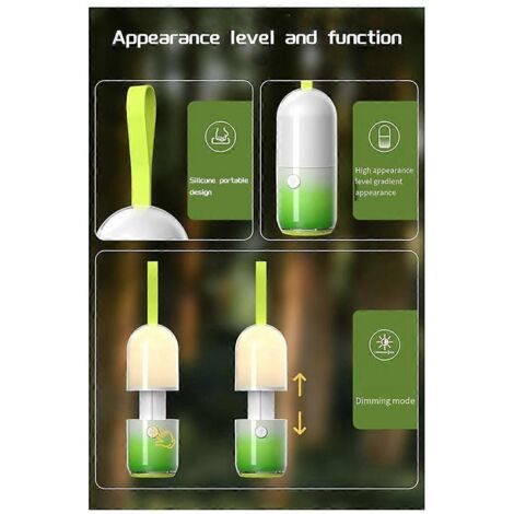 Mini lampe torche LED de poche, rechargeable pour les situations d'urgence, bleue pour l'extérieur (1/5)