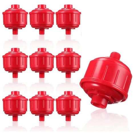 Lot de 10 mini filtres à eau et à air jetables Whirlwind Air Line Filter-- (1/5)