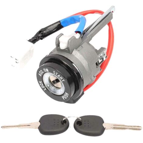 Cylindre de verrouillage d'allumage avec clé compatible avec -- (1/5)